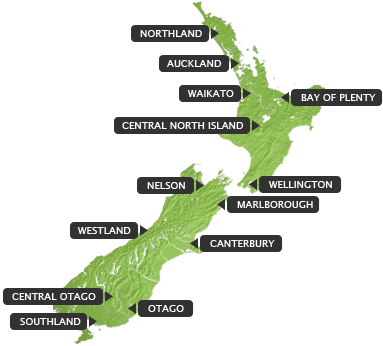 nz map